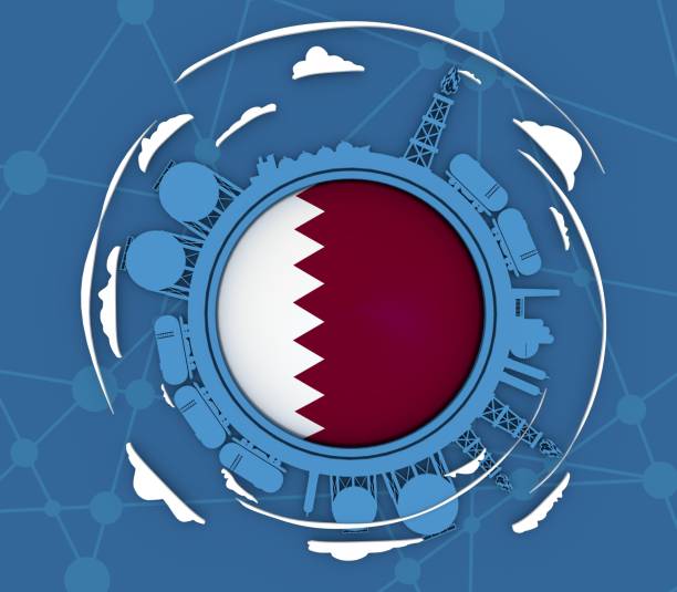 Design concept of natural gas industry.