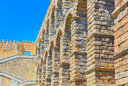 Aqueduct of Segovia (or more precisely, the aqueduct bridge) is a Roman aqueduct in Segovia. In 1985 Segovia and its Aqueduct were declared World Heritage Sites by UNESCO.