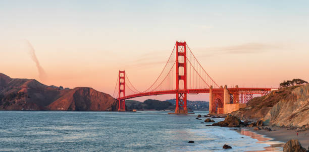 istock Golden Gate Bridge at sunset,, San Francisco USA 927724420