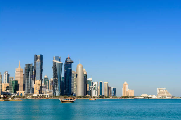 istock Downtown Doha City Skyline, Qatar 927727388