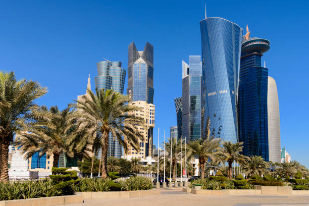 istock Downtown Doha City Skyline 927727424