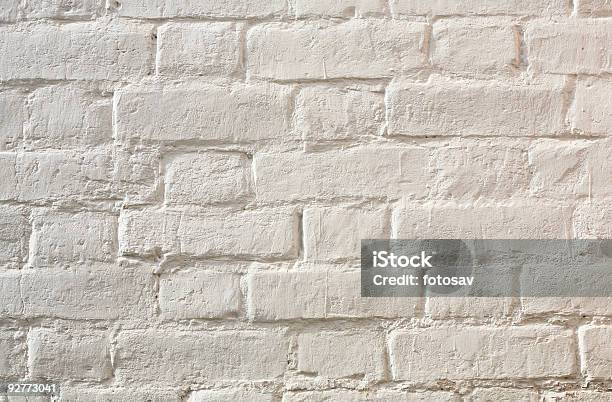 Белый Кирпичная Стена Текстура — стоковые фотографии и другие картинки Абстрактный - Абстрактный, Архитектура, Без людей