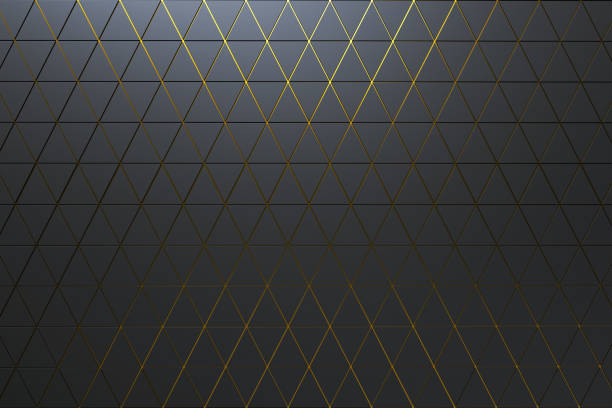 istock Abstract background of polygonal shape 927730790