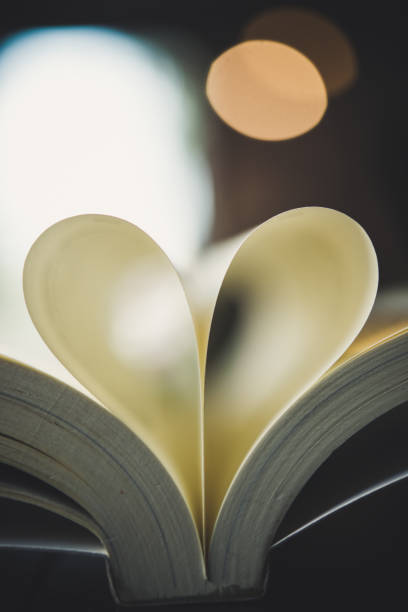 istock Curled paper heart shape with blurred bokeh of cafe. 927734170
