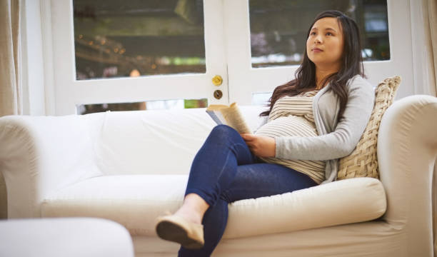 istock She's got a lot of pregnancy thoughts on her mind 927741302