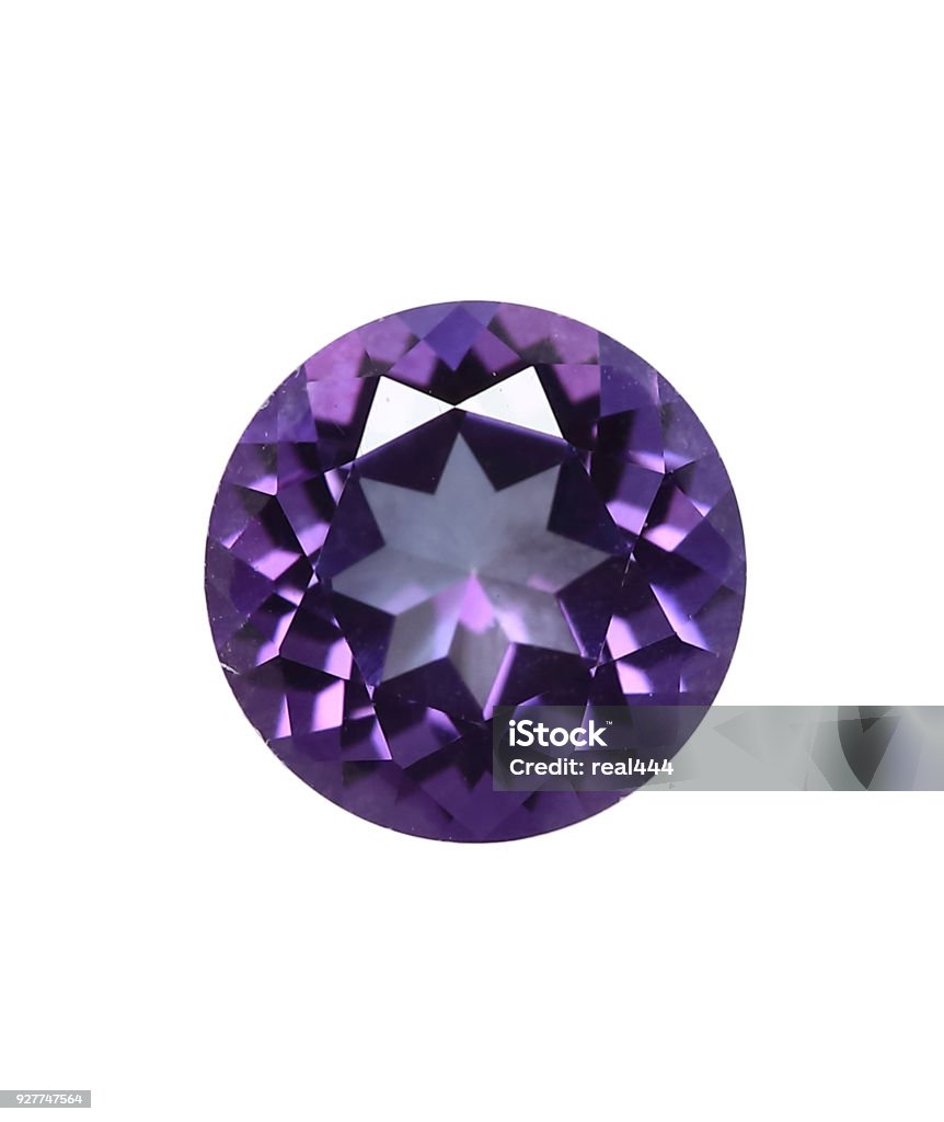 Tourmaline Gemstone Purple Stock Photo
