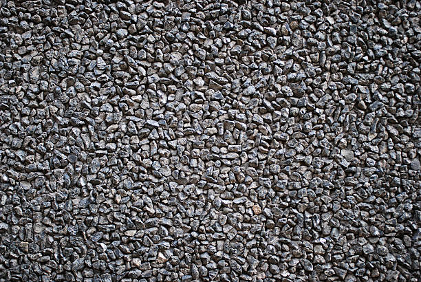 Gravel texture background stock photo