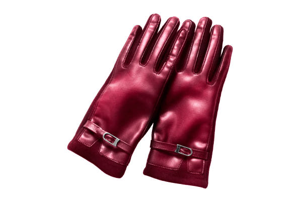 istock Leather gloves isolated 927753240