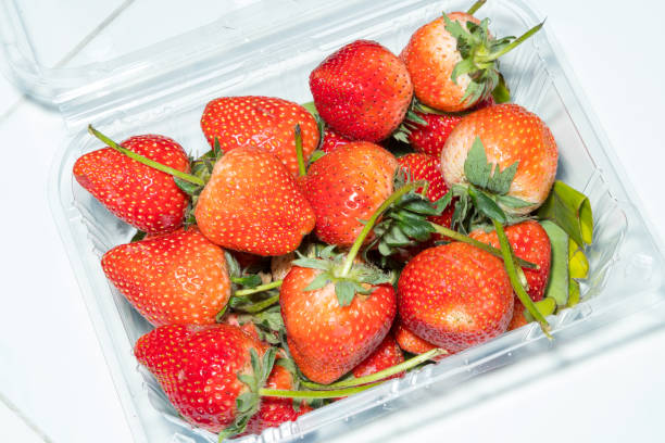 Fresh strawberries. - fotografia de stock