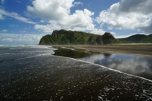 Karekare black-sand beach, Karekare, NZ
