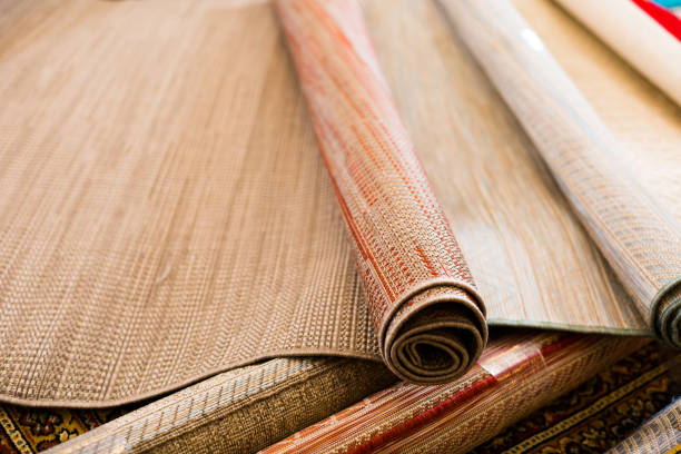 istock straw carpets in the shop 927768648