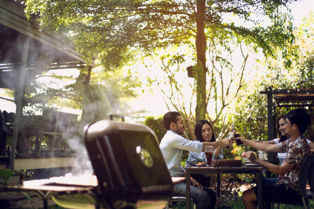 Afternoon Party, barbecue and roast pork