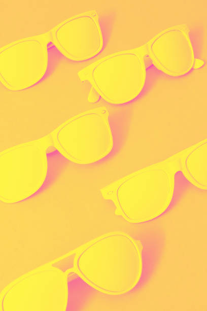 fashionable summer sunglasses.