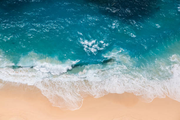 istock Nusa Penida - beach from above. Straight drone shot 927781120