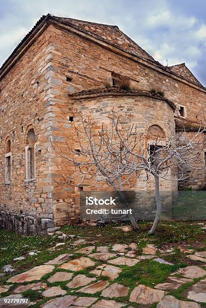 St Nicholaos Church In Priene Turkey Stock Photo - Download Image Now - Abandoned, Aegean Turkey, Anatolia