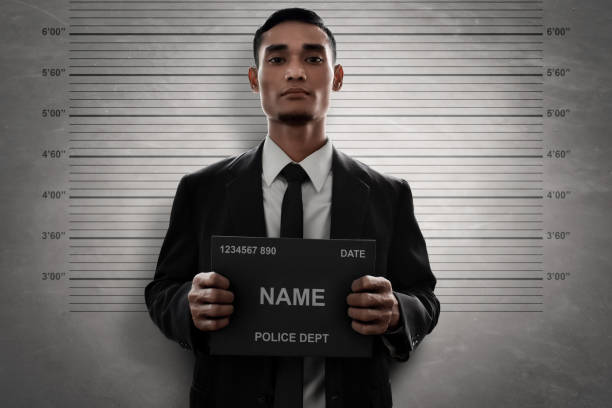 istock Mugshot of criminal 927798702