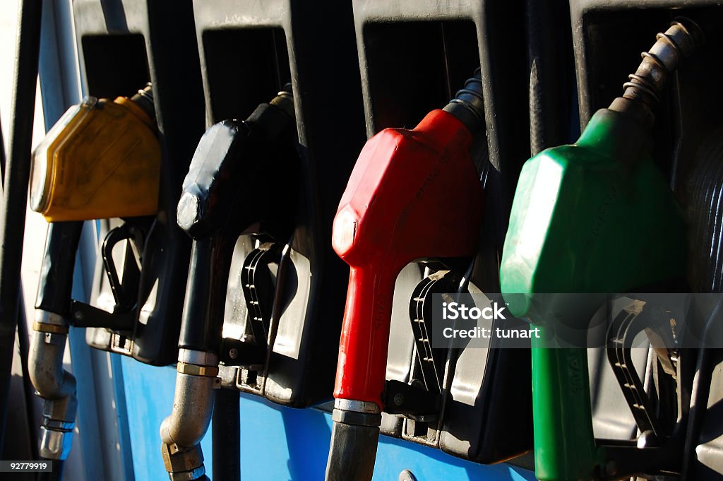 Estación de gasolina - Foto de stock de Bomba de combustible libre de derechos