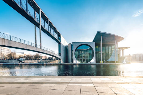 istock modern architecture in the government district in Berlin 927802952