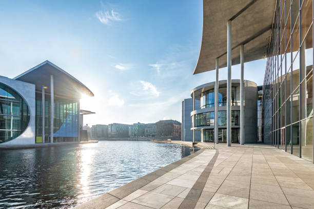 istock winter sun in the government district in Berlin 927806034