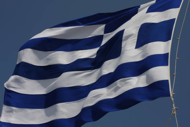 istock Greece flag - Flag of Greece. Hellenic Republic. 927806248