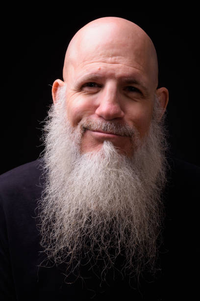 istock Portrait Of Bald Bearded Man 927810020