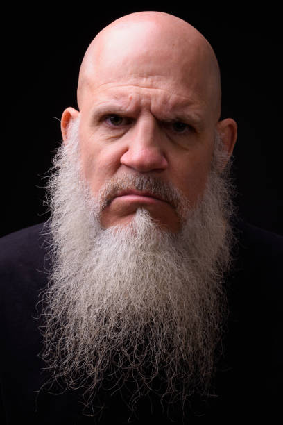 istock Portrait Of Bald Bearded Man 927810024