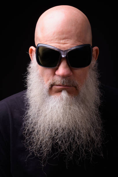 istock Portrait Of Bald Bearded Man 927810322