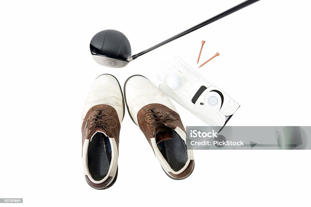 Time for Golf  Golf Glove Stock Photo