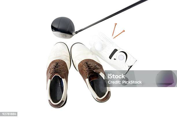 Time For Golf Stock Photo - Download Image Now - Golf Glove, Cut Out, Golf