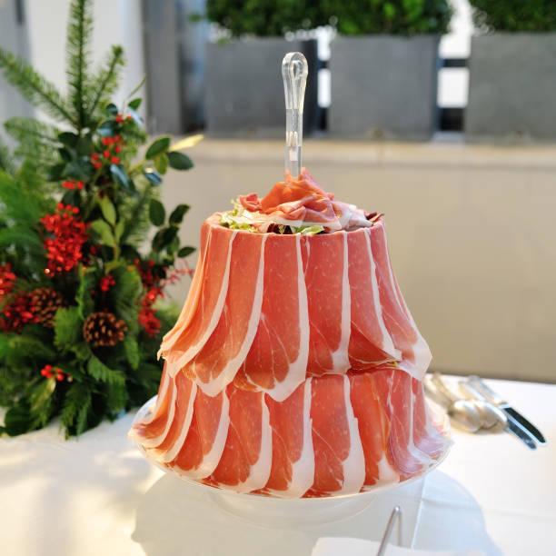 Italian ham sliced - delicious appetizer