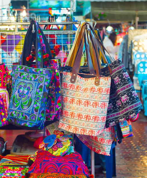 istock Thailand souvenir night market overview 927845372