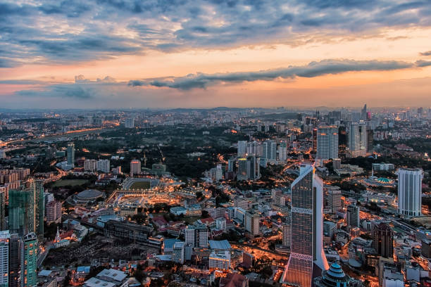 istock Sunset in Kuala Lumpur, Malaysia 927853580