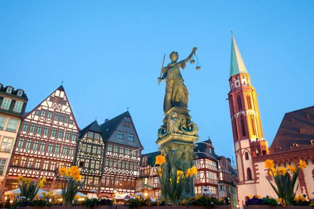 istock Scales of Justice at Romerberg square 927863406