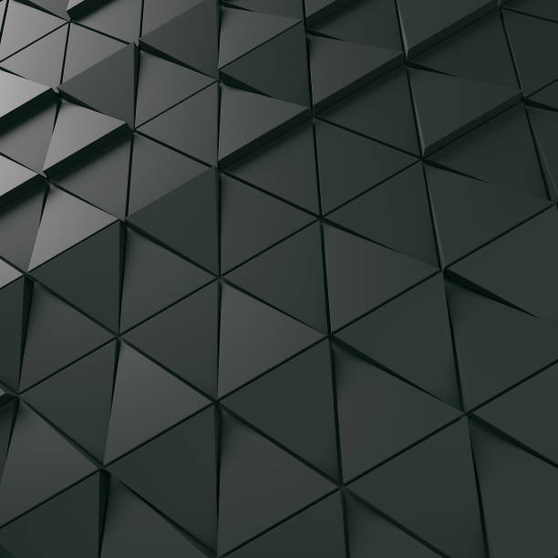 istock Abstract background of polygonal shape 927868266