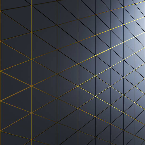 istock Abstract background of polygonal shape 927868506