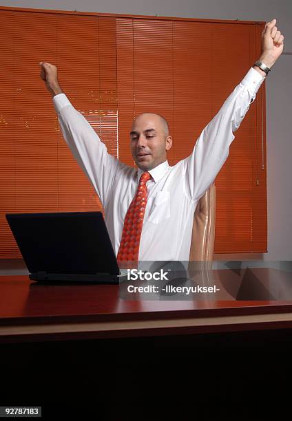 Good News Travel Fast Stock Photo - Download Image Now - Business, Businessman, Cheerful