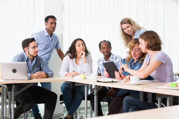 istock Start up business team working together in office 927876562