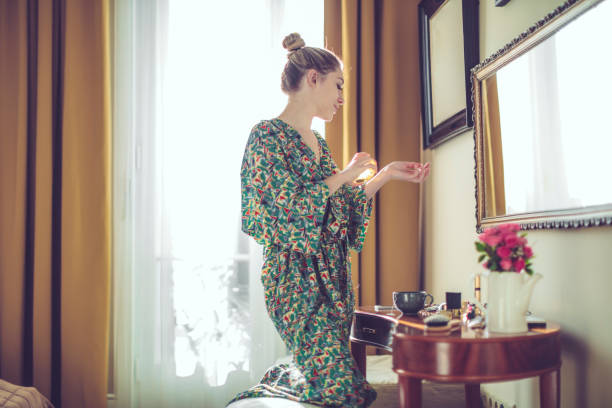 istock Young woman at home 927883702