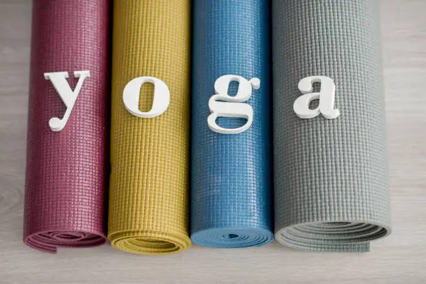 Photo of Colorful Yoga Mats