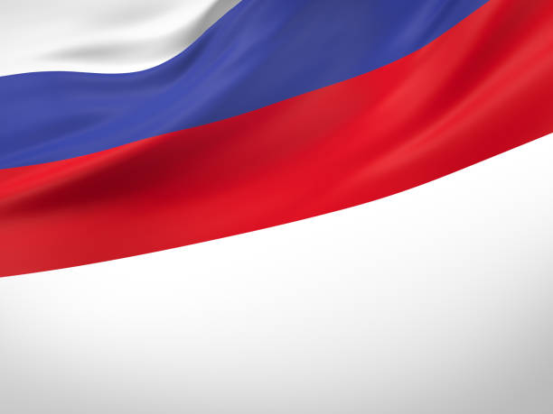 istock 3D illustration of Russia flag 927908196