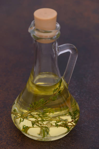 istock Olive oil with thyme 927911970