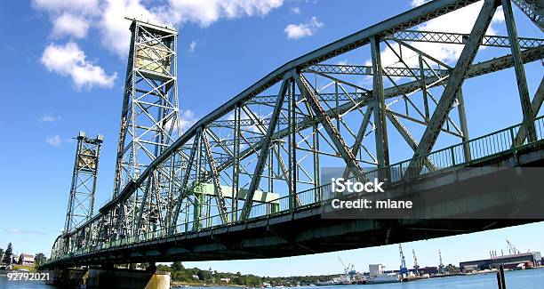 Ponte De Portsmouth - Fotografias de stock e mais imagens de Arquitetura - Arquitetura, Cantiléver, Estrutura construída