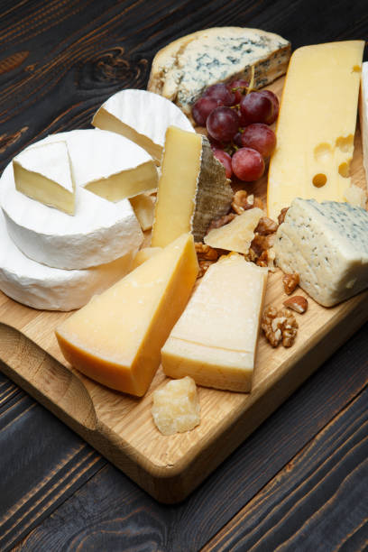 istock Various types of cheese - parmesan, brie, roquefort, cheddar 927927278