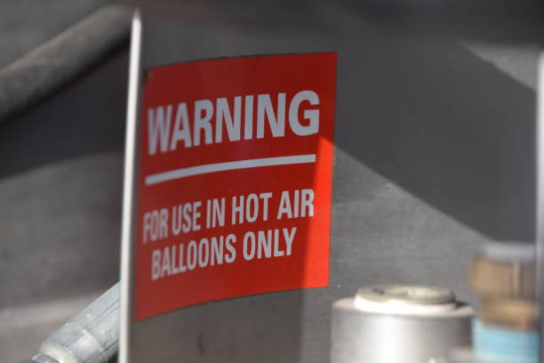 istock Warning sign on gas tank 927939304