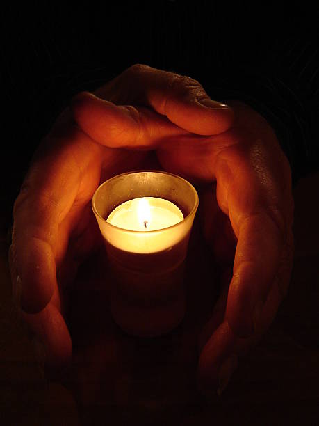 Hands of Love stock photo