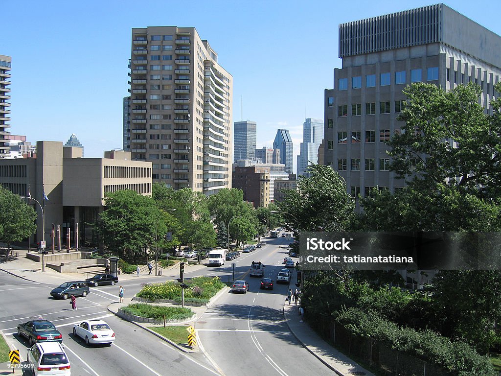 Montreal vista - Foto stock royalty-free di Automobile