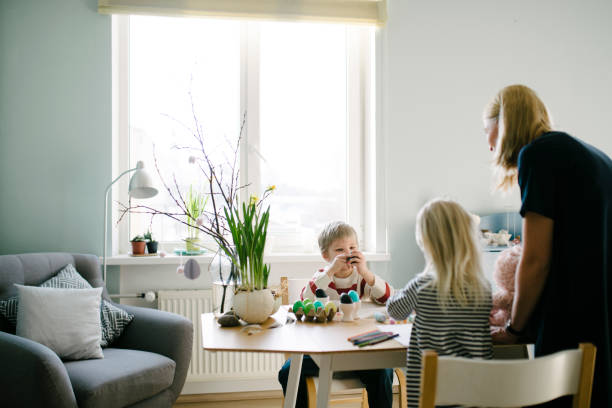 istock Family during Easter holiday 927958376