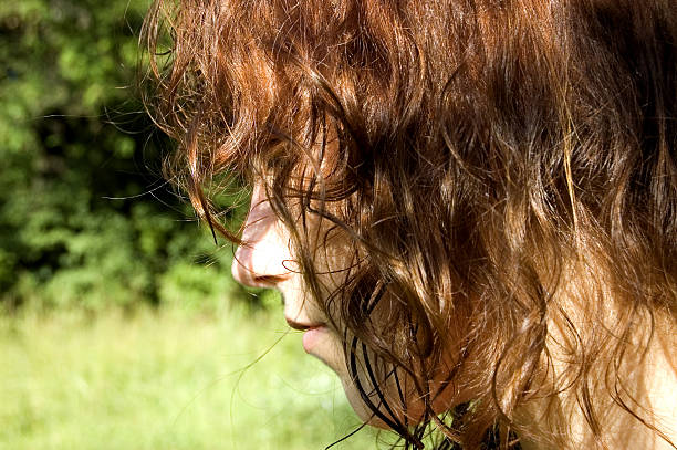 istock Girl with beautiful red hair 92796113