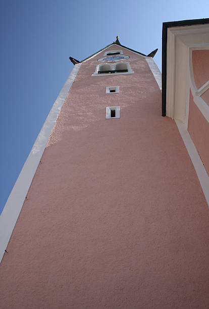 Austrian clocktower stock photo