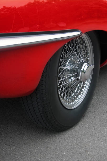 istock classic cars - tire 92796481